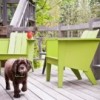 Silla Deck de Loll Designs. Productos hechos con material reciclado.