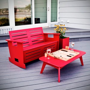 Mecedora Go Love de Loll Designs. Productos hechos con material reciclado.