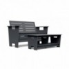 Banco Go Love de Loll Designs. Productos hechos con material reciclado.