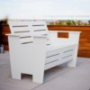 Banco Go Love de Loll Designs. Productos hechos con material reciclado.