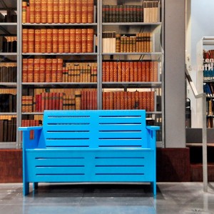 Banco Go Love de Loll Designs. Productos hechos con material reciclado.