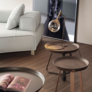 Mesa Centro Frinfri Madera de Bonaldo. Diseños modernos para interior.
