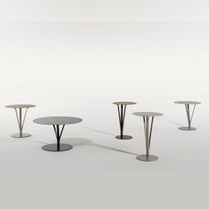 Mesa Centro Kadou coffee de Bonaldo.  Diseños modernos para interior.