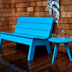 Banco Fire de Loll Designs. Productos hechos con material reciclado.