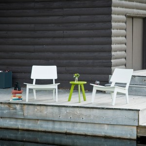 Butaca Lago de Loll Designs. Productos hechos con material reciclado.