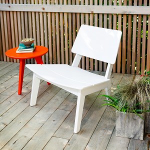 Butaca Lago de Loll Designs. Productos hechos con material reciclado.