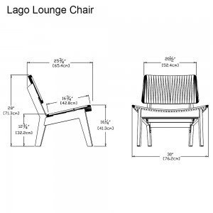 Butaca Lago de Loll Designs. Productos hechos con material reciclado.