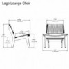 Butaca Lago de Loll Designs. Productos hechos con material reciclado.