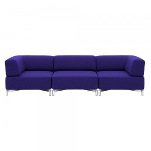 Sofá modular Planet para salón de Softline. Sofá modular de diseño nórdico.