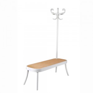 Perchero Coat Rack de GTV Thonet Vienna. Perchero con banco de diseño.