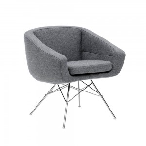 Butaca Aiko de Softline. Sillas modernas para comedor. Muebles de diseño.