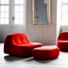 Pouf Sand para salón de Softline. Sillones y chaise lounge de diseño nórdico.