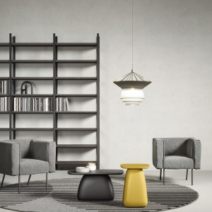 Mesa cliff de Novamobili. Compuesta de espuma de poliuretano. Execelente diseño.