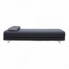 Sofá cama elegante Shine para dormitorio de Softline. Sofacamas de una y dos plazas.