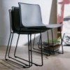 Silla tapizada Alo de Ondarreta. Sillas de diseño. Silla tapizada para interior.