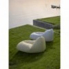Pouf estilo saco cómodo Sitt para dormitorio de Softline. Poufs de diseño.