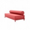 Sofá cama de diseño Sleep con posterior ajustable para dormitorio de Softline.