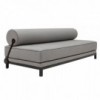 Sofá cama de diseño Sleep con posterior ajustable para dormitorio de Softline.