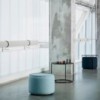 Pouf Tom de diseño nórdico Softline. Poufs modulares para hogar y contract.