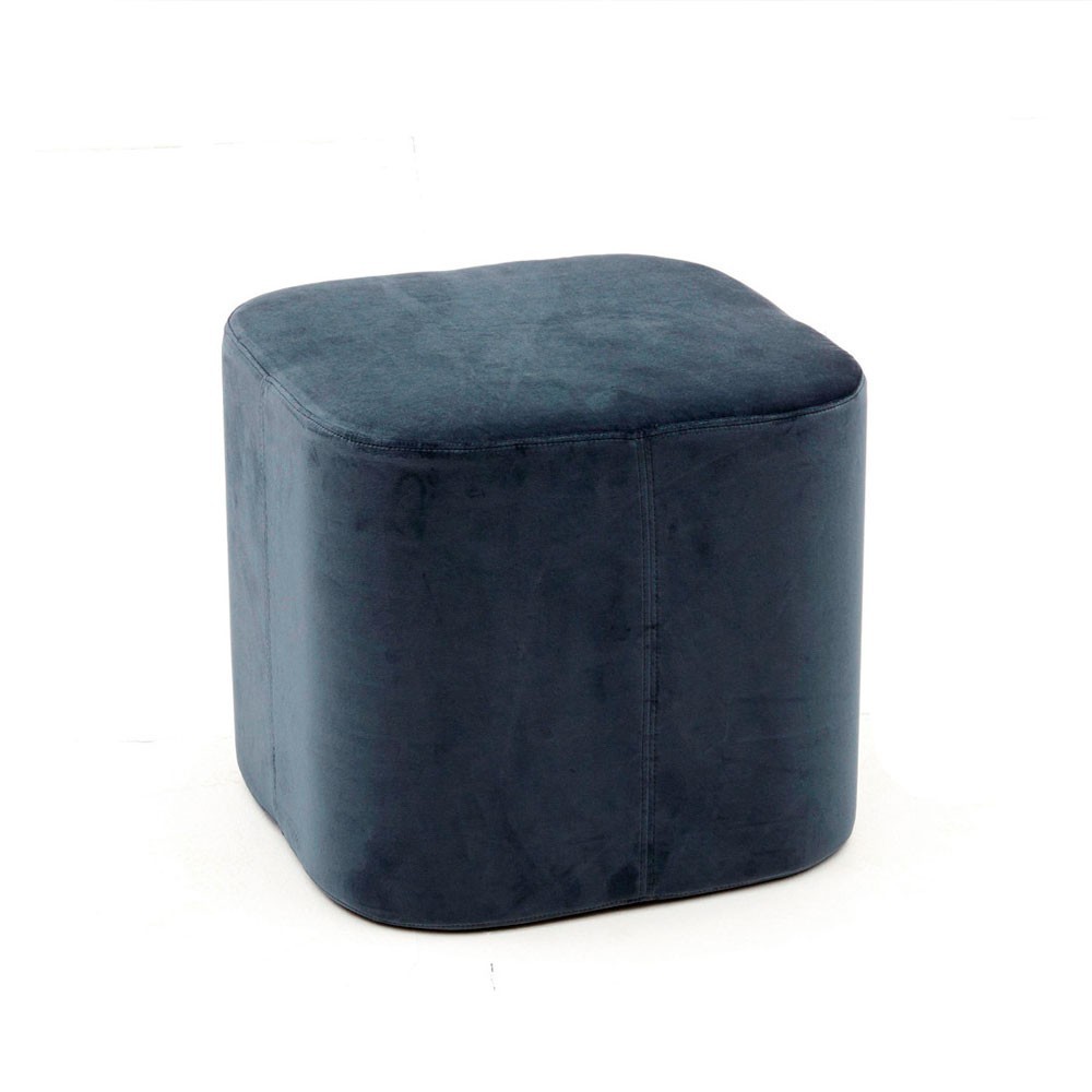 Pouf moderno Soft Square para salón de Softline. Butacas y poufs de diseño nórdico.
