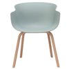 Silla Bai madera polipropileno de Ondarreta. Sillas de diseño. Silla de madera.