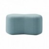 Pouf Unit de diseño nórdico Softline. Poufs modulares para hogar y contract.