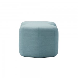 Pouf Unit de diseño nórdico Softline. Poufs modulares para hogar y contract.
