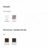 Lámpara Bio-s al suelo de Bonaldo. Diseños italianos de iluminación.