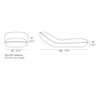 Tumbona Pillow de Diseño Lacada o Mate con Doble Pared | Vondom