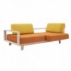 Sofá cama de diseño Wood de Softline. Sofá cama para dormitorio o salón.