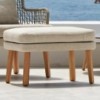 Pouf Emma Varaschin. Excelente diseño para espacios exteriores.