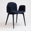 Sillón Bob XL madera tapizada de Ondarreta. Sillas modernas. Silla de diseño.