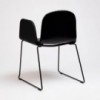Sillón Bob XL trineo de Ondarreta. Sillas modernas.