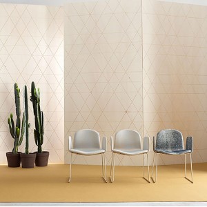 Sillón Bob XL trineo de Ondarreta. Sillas modernas.