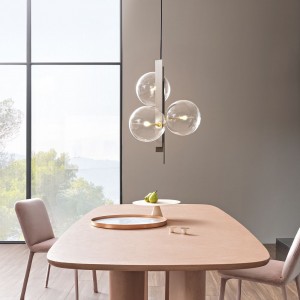 Lámpara Bon ton de Bonaldo. Diseños italianos de iluminación interior.