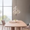 Lámpara Bon ton de Bonaldo. Diseños italianos de iluminación interior.
