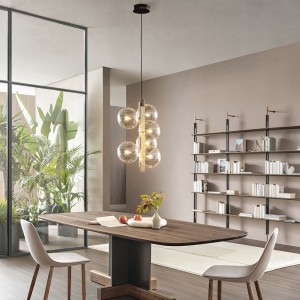 Lámpara Bon ton de Bonaldo. Diseños italianos de iluminación interior.