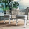 SIllón Emma Varaschin. Muebles de diseño modernos para espacios exteriores.