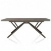 Mesa Bridge Rectangular Mármol de Bontempi. Mesas fijas modernas de diseño italiano.
