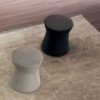 Pouf Clessidra Bonaldo. Mobiliario de diseño de complementos.