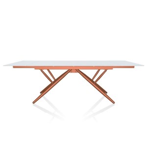 Mesa Bridge Extensible 160 de Bontempi. Mesas fijas o extensibles modernas de diseño italiano.