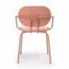 Sillón Hari tapizado de Ondarreta. Sillas de diseño. Silla con brazos de interior.
