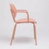 Sillón Hari tapizado de Ondarreta. Sillas de diseño. Silla con brazos de interior.