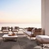 Pouf Babylon de Varaschin. excelente diseño de los Muebles modernos italianos.