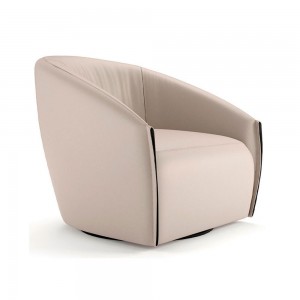 Sillón Bodo tapizado de Bonaldo. Mobiliario de muebles de diseño italiano.