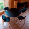 Silla de madera Mikado de Ondarreta. Sillas modernas.