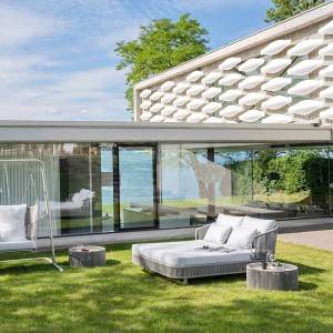 Daybed Tibidabo de Varaschin. Muebles de exterior de diseño contemporáneo.