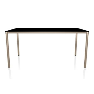 Mesa Moon Rectangular de Bontempi. Catálogo de mesas fijas o extensibles de diseño italiano.