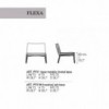Silloncito Flexa de Alivar. Muebles modernos italianos.