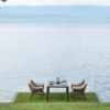Sillón loungue Summer set Varaschin. Excelente diseño para espacios exteriores.